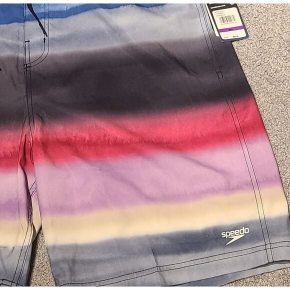 Men's Speedo XXL Volley.Swim Trunks 4-Way Stretch UPF 50+ Shorts Beach & Travel - Picture 9 of 9